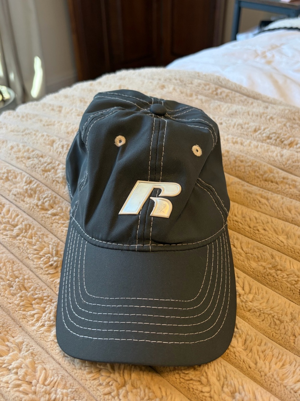 Russell Black Sport Baseball Cap